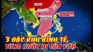 Meme: "Three Special Economic Zones: The wolf walks step by step!"