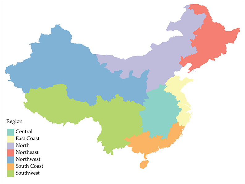 The Changing Geography of Chinese Industry: Data Brief